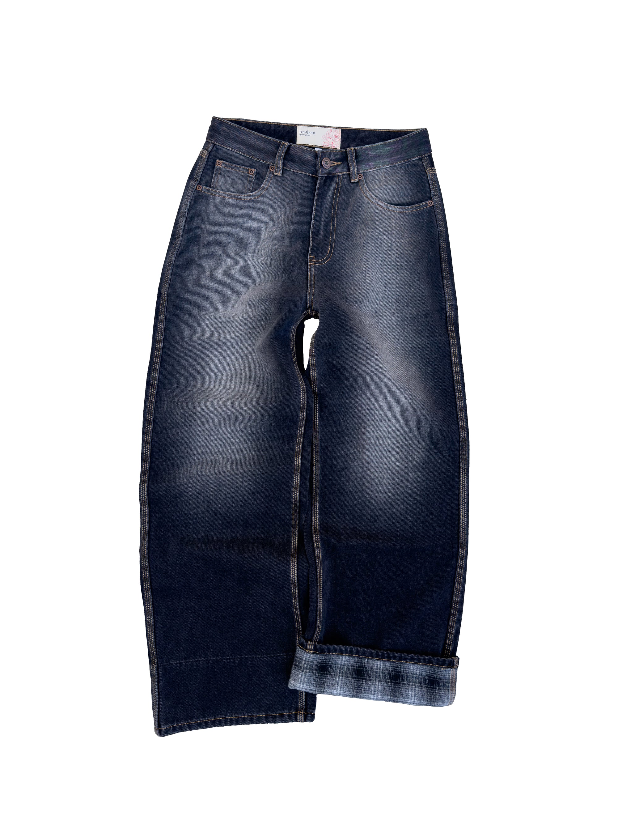 black rag denim