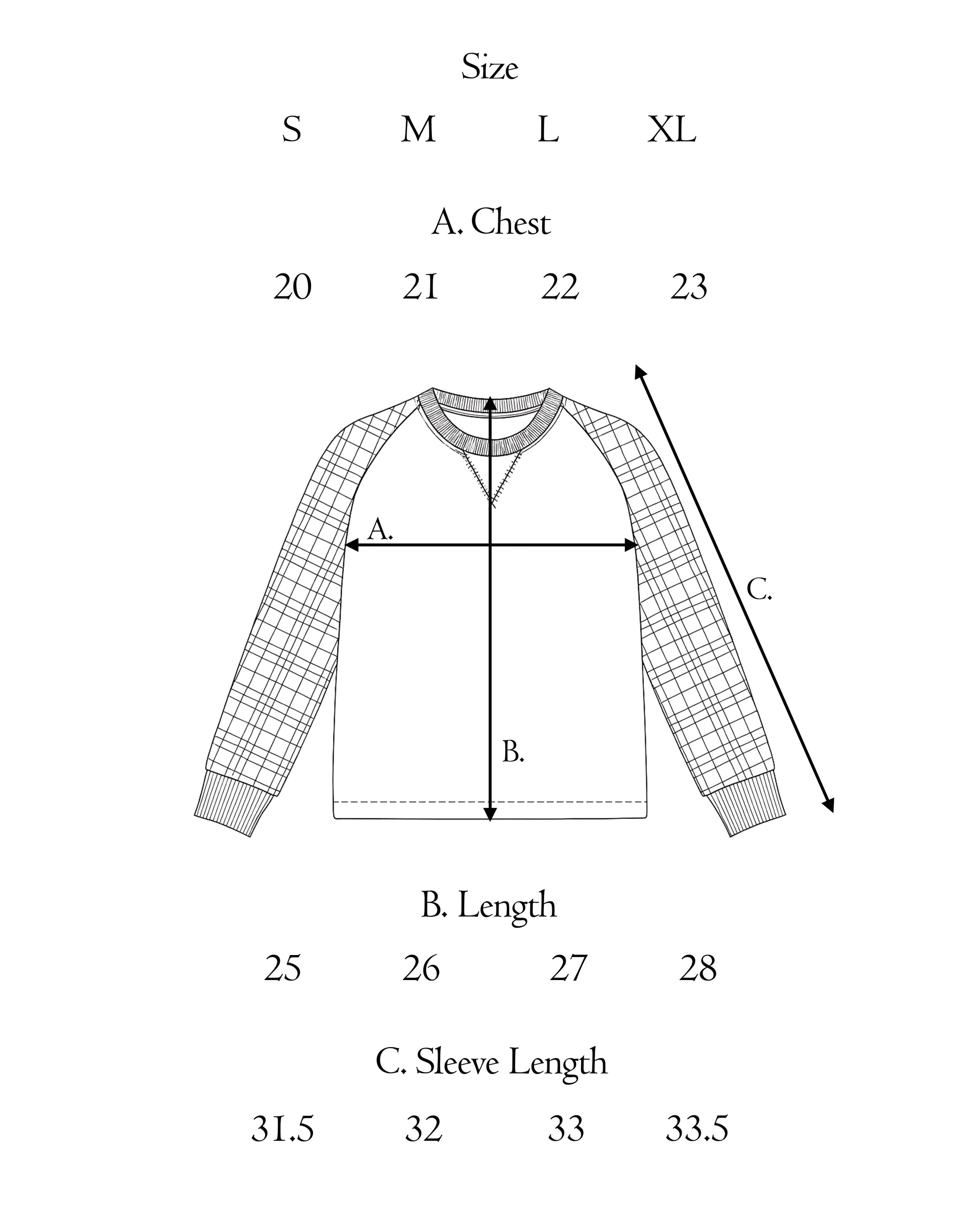 blue lumber raglan long sleeve